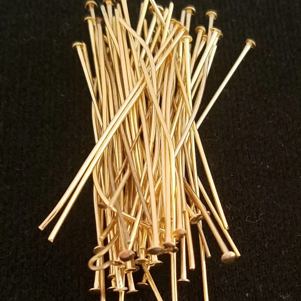 500+ BEADS & JEWELRYMAKING set brass gold beads clasps bails head pins art